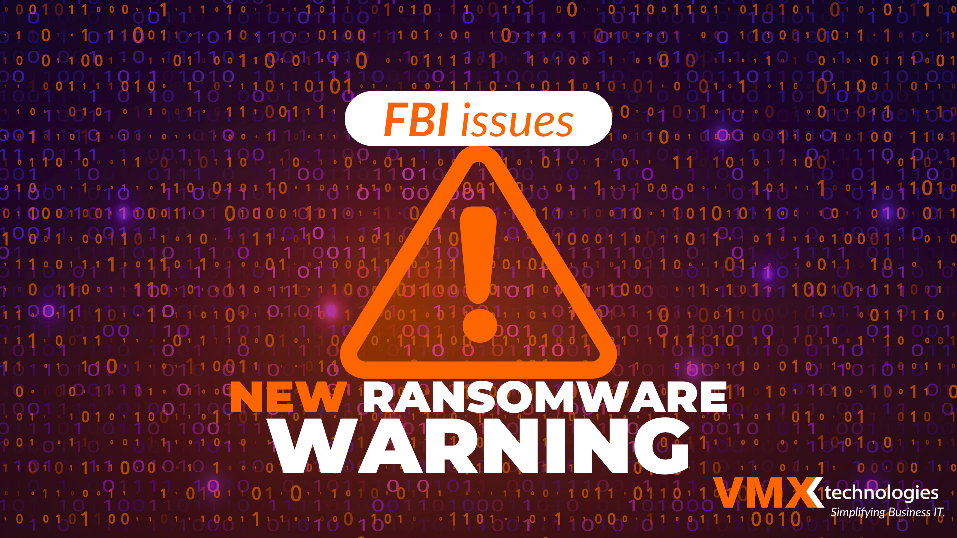 FBI issues new ransomware warning